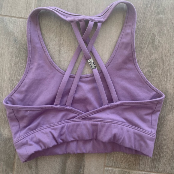 Bombshell Purple Sports Bra - Picture 2 of 4
